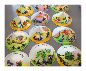 หมวกทรงกรวยใบไผ่ทรงกรวยใบปาล์มแบบดั้งเดิมเกรดพรีเมี่ยมของเวียดนาม-ไม่ใช่ลาสำหรับทุกวันและฉากสบายๆทำด้วยมือในเวียดนาม - Product Image 5