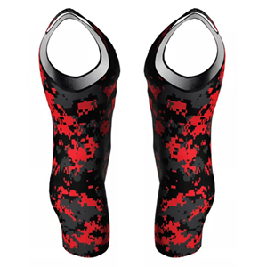 Singlet de Lucha Libre para Hombre, Impresión Digital, Color Personalizado, Transpirable, Poliéster y Spandex, Productos de Tendencia, Servicio OEM - Product Image 3