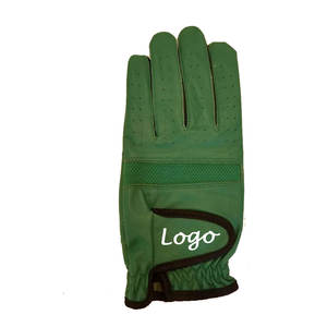 <b>Men's</b> Custom Logo Left Handed Golf <b>Gloves</b> Breathable <b>Waterproof</b> Cabretta Sheepskin Leather UV Protection Anti-Slip Sports - Product Image 2
