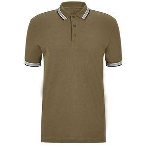 POLO clásico con cuello de manga corta y solapa de secado rápido deportivo informal para hombre - Product Image 1