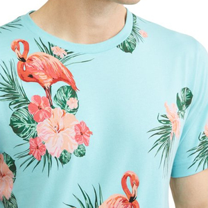 เสื้อยืดผู้ชายสั่งทำพิเศษ พิมพ์ลายทั่วตัว ผ้าโพลีเอสเตอร์ 100% เป็นมิตรกับสิ่งแวดล้อม ระบายอากาศได้ดี ทรงปกติ พร้อมโลโก้แบบซับลิเมชั่น - Product Image 5