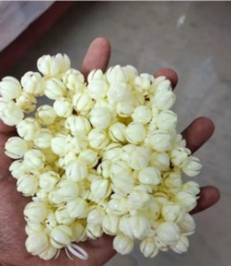 พวงมาลัยดอกมะลิประดิษฐ์อินเดีย mullapoov maala idols กรอบรูปงานเฉลิมฉลองปีใหม่การแข่งขันเต้นรำบ้านงานแต่งงาน - Product Image 4