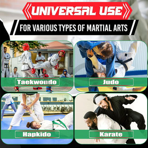 Ceintures d'arts martiaux à motifs populaires unisexes de haute qualité sac à dos de gymnastique d'entraînement de karaté personnalisable OEM couleur martial pour adultes - Product Image 4