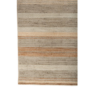 Alfombra Clásica de Lana a Rayas Tesoro, Grande, Verde, Tejida a Mano, Hwl-501, 10mm de Grosor, para Entrada, Pasillo, Rectangular, Uso Doméstico - Product Image 4