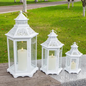 Porte-bougie en métal élégant pour l'éclairage domestique du Ramadan |   Durable et imperméable, couleur personnalisable, utilisation en intérieur - Product Image 6