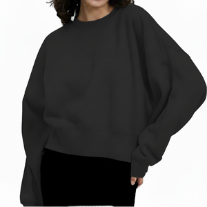 Sudadera Oversize de Invierno para Mujer, de Felpa Suave, con Letras, Casual, Cómoda, Holgada, de Manga Larga, Elegante y a la Moda - Product Image 4