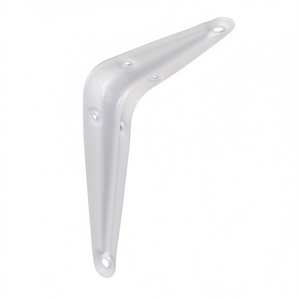 Console Length 350mm Height 300mm Steel Wall Storage <b>Unit</b> White Lacquered Load Capacity 200kg GAH-Packaged in 20's - Product Image 3