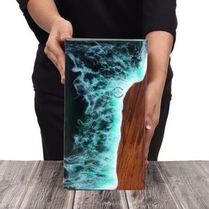 Urne en bois artisanale de luxe |   Design moderne |   Forme rectangulaire |   Écologique |   Polissage Lisse |   Fournisseur en gros - Product Image 1