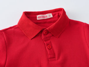 POLO de diseño clásico informal para niñas ligeramente elástico, ropa para niños para Primavera Verano interior y exterior - Product Image 3