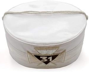 Casquette noire des Chevaliers Templiers avec tresse dorée – Casquettes de couronne maçonniques haut de gamme tendance - Product Image 3