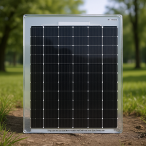 แผงโซลาร์เซลล์แบบโมโนคริสตัลไลน์ครึ่งเซลล์ Sungi Solar SNG 670 600W พร้อมกระจกปิดด้านหน้า - Product Image 3