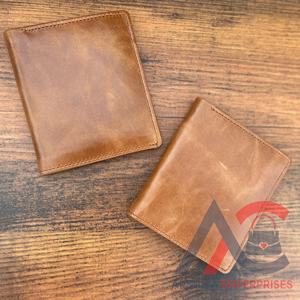 Portefeuille en cuir de vache véritable de créateur personnalisé le plus vendu de haute qualité pour hommes au meilleur prix de gros - Product Image 1