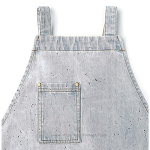 ผ้ากันเปื้อนอเนกประสงค์สำหรับช่างตัดผมพร้อมสายรัดแบบปรับได้ผ้าคลุมทำผมปรับโลโก้ได้ - Product Image 4