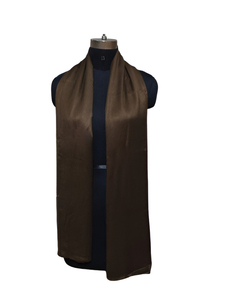 Women Long 100% Satin <b>Viscose</b> Muslim <b>Hijab</b> Scarf Solid Color Head Wrap Ladies Abaya long scarf shawl for adults - Product Image 5