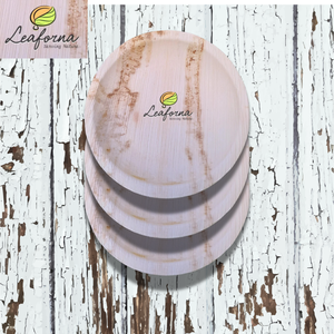 Bols ronds biodégradables jetables écologiques en feuille de palmier Vaisselle réutilisable pour les collations Trempettes Sauces Restauration Vente en gros - Product Image 6