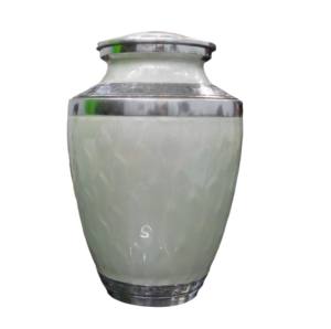 โกศเผาอลูมิเนียม,โกศงานศพโลหะพร้อมสติ๊กเกอร์สวย - Product Image 4