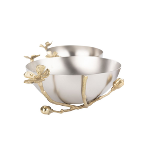 Support de bol à fruits en laiton poli en acier avec support de base antique décoratif Bol de luxe Bol de service moderne Design unique - Product Image 1