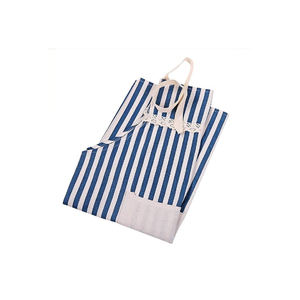 Delantal de cocina profesional de algodón suave de diseño personalizado con bolsillos - Product Image 6