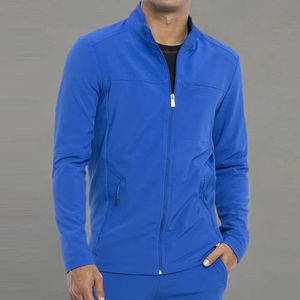 Nouvelles tenues médicales à livraison rapide, uniformes de travail, pantalons de travail pour hommes, vestes anti-rides avec boutons, tenues médicales ajustées et confortables pour infirmières - Product Image 5