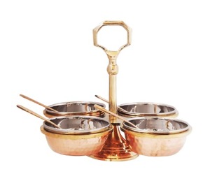 Gran oferta de cuenco para servir pepinillos de acero y cobre, obtenga su arreglo de pepinillos fresco, ácido y tan satisfactorio, plato para pepinillos, tarro para pepinillos - Product Image 1