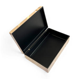 Caja lacada de alta calidad, pieza de decoración para el hogar, bajo costo, cajas de laca de fábrica listas para exportar - Product Image 6