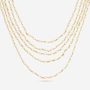 Chic Silver Layered Temple <b>Necklace</b>-186938 - Product Image 5