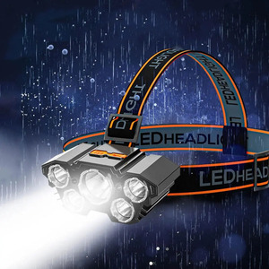 Ceza Rechargeable USB Tactical <b>LED</b> Miner's <b>Flashlight</b> - Assorted Colors - Product Image 3
