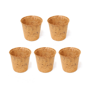 กระถางปลูกมะพร้าวแบบย่อยสลายได้เป็นมิตรกับสิ่งแวดล้อมกระถางเส้นใยมะพร้าวมีหลายรูปร่างและขนาดสำหรับทำสวน - Product Image 1