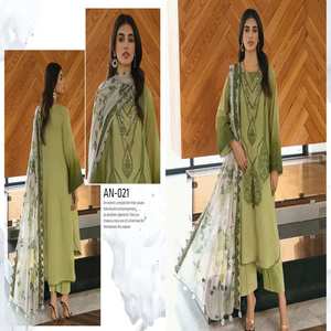 Marca Charizma, material de alta gama para césped bordado de calidad superior para vestidos de fiesta indios y paquistaníes, precio de descuento - Product Image 6
