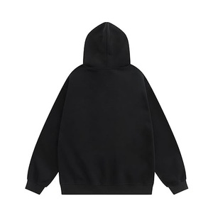 เสื้อฮู้ดผู้หญิงสไตล์เบสิกสุดฮิต 350 GSM ผ้าคอตตอนผสมน้ำหนักเบา คอตั้ง ทรงหลวม ไร้ตะเข็บ สีพื้น ผลิตในบังกลาเทศ - Product Image 4