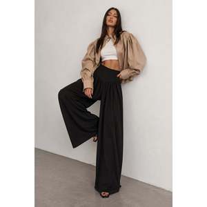 Pantalones de cintura alta Kalin Kemer Buzgulu - Marrón - Marrón - Product Image 1
