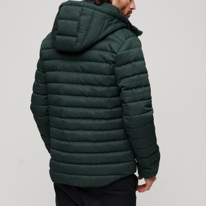Blouson Bomber Homme Respirant de Haute Qualité en Polyester/Coton, Imprimé par Décharge, Nouveau Design Tendance, Produits d'Exportation Bangladesh - Product Image 2