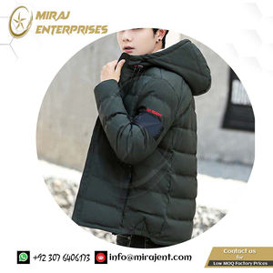Manteau décontracté Slim Fit étudiant homme pardessus en vrac drop shipping nouvelle mode hommes veste d'hiver manteau à capuche chaud manteau d'hiver - Product Image 5