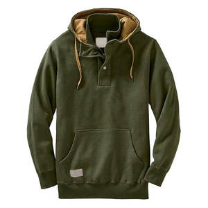 Sweat à capuche ample et surdimensionné de haute qualité pour hommes, sweat-shirt d'hiver 3D personnalisé, sweat à capuche avec logo avant, épaule tombante, solide - Product Image 1