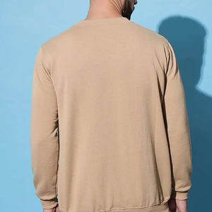 2025 meilleure vente en vrac quantité ras du cou pull sweat personnalisé uni 100% coton sweats pour hommes en gros pour l'hiver - Product Image 2