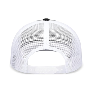 Casquette Trucker structurée à 5 panneaux, bicolore personnalisée, en maille légèrement incurvée, respirante, unie, avec cordon, pour le sport et les loisirs - Product Image 6