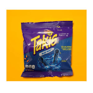 Chips de Tortilla Enrollados Takis Fuego Blue, Bolsa de 3.25 oz (Paquete de 20), 12 Meses de Duración - Product Image 1