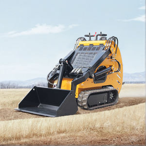 БЕСПЛАТНАЯ ДОСТАВКА: Долговечный мини-погрузчик для сада с ковшом, дизельным/бензиновым двигателем, гарантия 1 год - Product Image 1