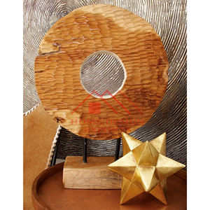 Escultura de mesa de madera abstracta moderna decorativa de mesa para uso doméstico en Hotel y oficina - Product Image 4