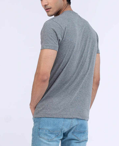 เสื้อยืดผ้าฝ้ายย้อมสีล้วนสำหรับผู้ชายผ้าถักแขนสั้นสไตล์ฮิปฮอปผ้าฝ้าย100% ออกแบบได้ตามที่ต้องการ - Product Image 2