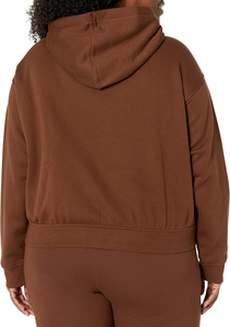Sudadera con Capucha de Diseño Nuevo para Mujer, Estilo Urbano, Tejida, 100% Algodón, Talla Grande, Moda Primavera Invierno - Product Image 6