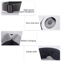 Masseur oculaire intelligent électrique à vibration 4D avec compression thermique, vente chaude, musique visuelle intelligente