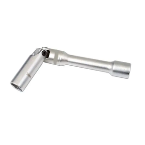 6pcs 3/8" Dr. Extra Long Glow Plug Socket Set Universal Joint 6 <strong>Point</strong> Glow Plug <strong>Removal</strong> <strong>Tool</strong> - Product Image 2