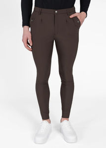 Pantalones de Montar a Caballo para Hombre, Ajustados, Transpirables, de Tela Elástica, Duraderos, para Entrenamiento y Exhibiciones - Product Image 4