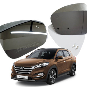 กระจกมองข้างแบบนูนมุมกว้างสำหรับ Hyundai Tucson TL ได้รับการรับรอง E-Mark - Product Image 1