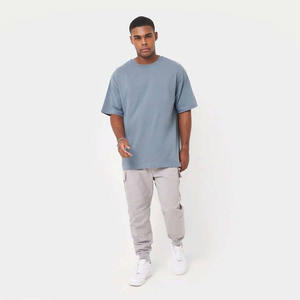 T-shirts surdimensionnés pour hommes de haute qualité, respirants et très vendus, avec logo personnalisé, prix de marque privée - Product Image 3