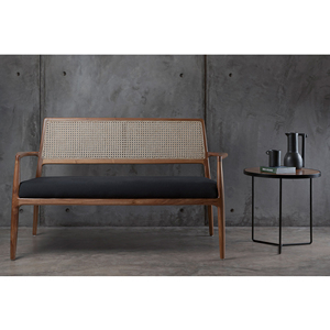 Sofás de jardín Sofá de dos asientos Sofá doble de ratán Muebles De Patio-Ari - Product Image 5