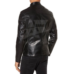 Trendy Winter <b>Jacket</b> With Durable Outdoor Finish For Stylish <b>Men</b> <b>Leather</b> <b>Jacket</b> Fashion Use - Product Image 3