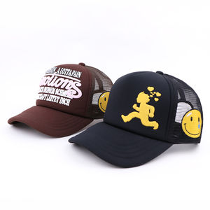 หมวกทรูเกอร์โฟมพิมพ์ลายตาข่าย5แผงลายพิมพ์โลโก้ออกแบบได้ตามต้องการ - Product Image 5