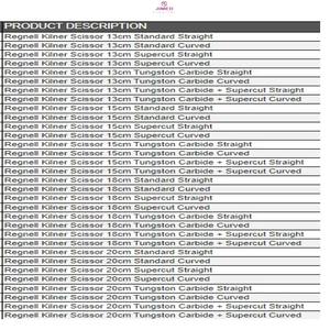 Ciseaux manuels Regnell Kilner de haute qualité, instruments chirurgicaux en acier inoxydable de qualité supérieure pour la chirurgie générale, précision CHIRURGICALE - Product Image 2